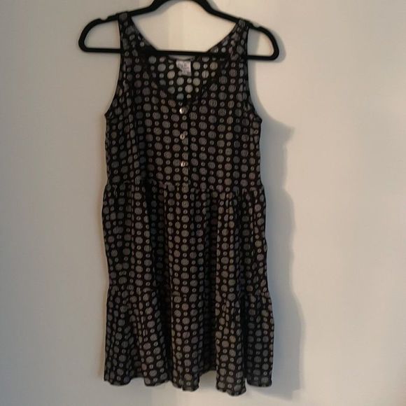 LATER DAYS DRESS IN BLACK NWOT - Picture 2 of 3